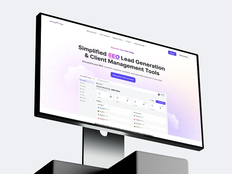 RankingMojo — SEO platform site
