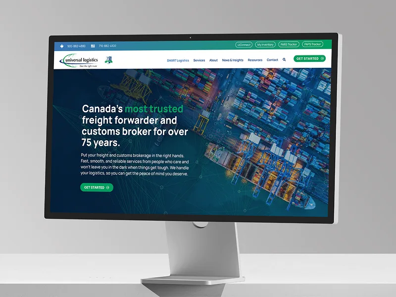 Universal Logistics — corporate site